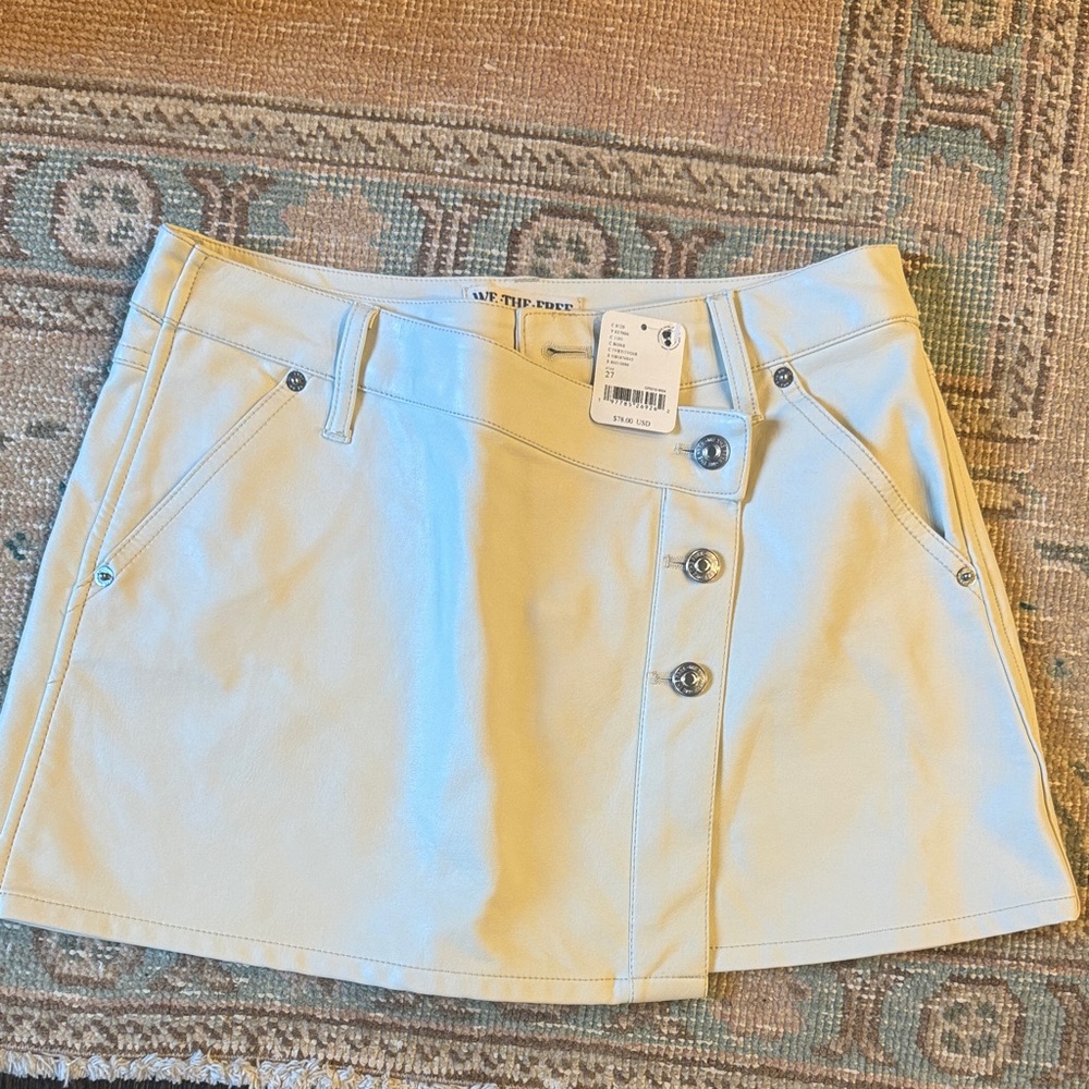 Free people cross skirt